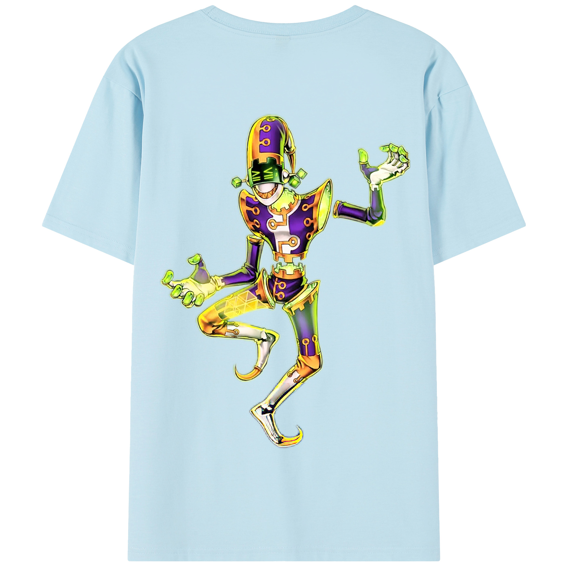 （画像用） 遊☆戯☆王 Yu-Gi-Oh! 綿100％半袖Tシャツ（背面プリント）